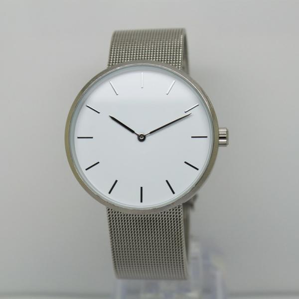 Alloy Wrist Watch,  Casual Men Watches Stainless Steel Milanese Mesh Band Quartz Watch