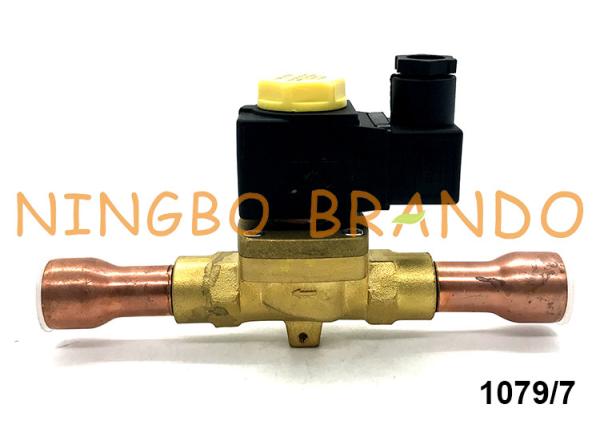 Castel Type 7/8 válvula de solenoide 1079/7 1079/7A6 da refrigeração 220V 230V