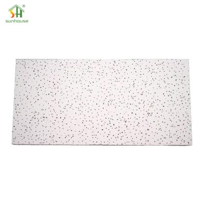 Acoustic Mineral Fibre Ceiling Board , Fire Rated Acoustical Ceiling Tiles For Office Spaces