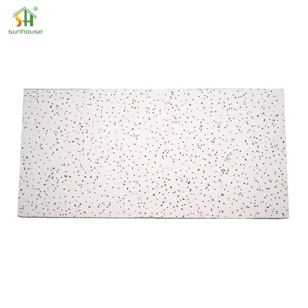 Fire Rated Acoustic Mineral Fiber Ceiling Tile Board for Interior Exterior