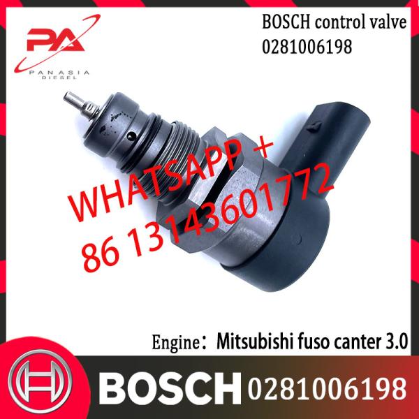 BOSCH válvula de controlo 0281006198 Regulador válvula DRV 0281006198 Aplicável a Mitsubishi fuso canter 3.0