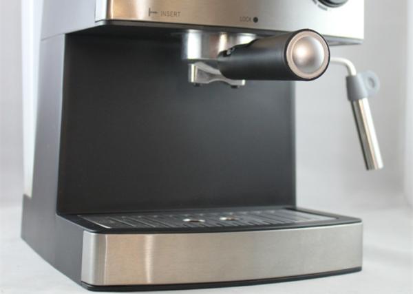 Family Espresso Coffee Maker Office 20 Bar 1.6L Italian Steam Aluminum Glass
