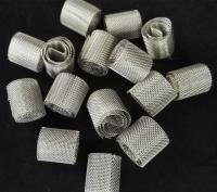 Anel Dixon de malha de embalagem aleatória para laboratório de metais 6*6mm para coluna de destilação