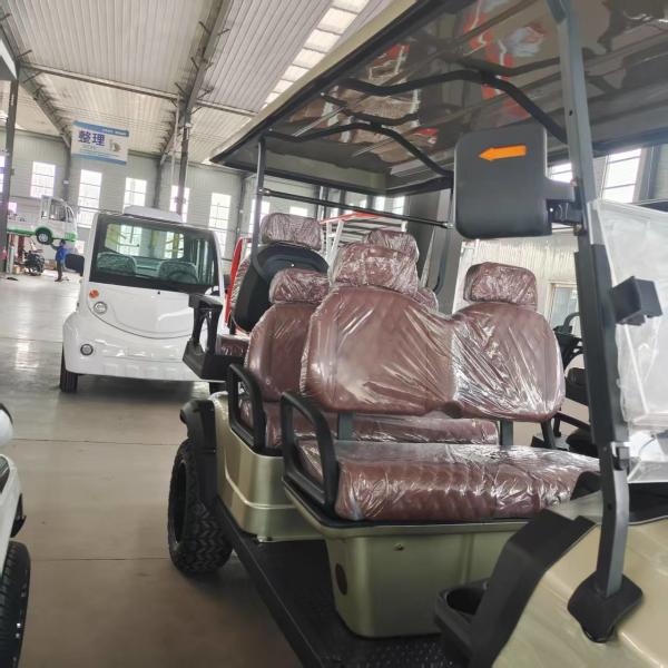 Charge maximale 1000 kg Chariot de golf électrique avec panneau solaire et contrôleur de technologie avancée 60V- contrôleur Imbor