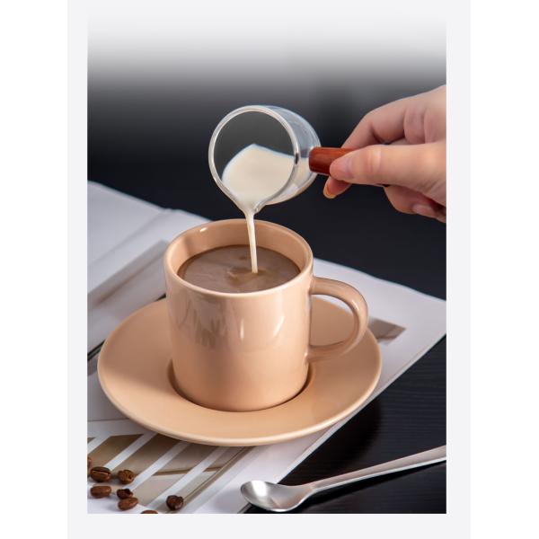 Ceramic Nordic Style Mug For Business Gifts 7.8oz 230ml Mug And Saucer Porcelain Cups