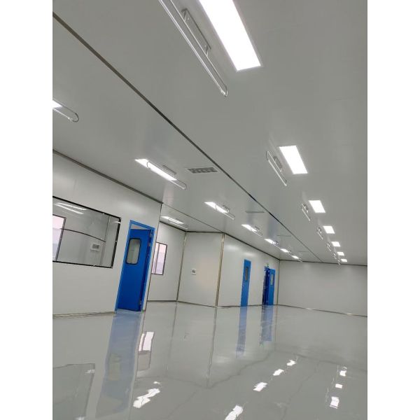 Modular Clean Room with Less Than 65 DB Noise Level and More Than 300Lux Purification Light for Class 1000/ISO5/ISO6/ISO7 Standards