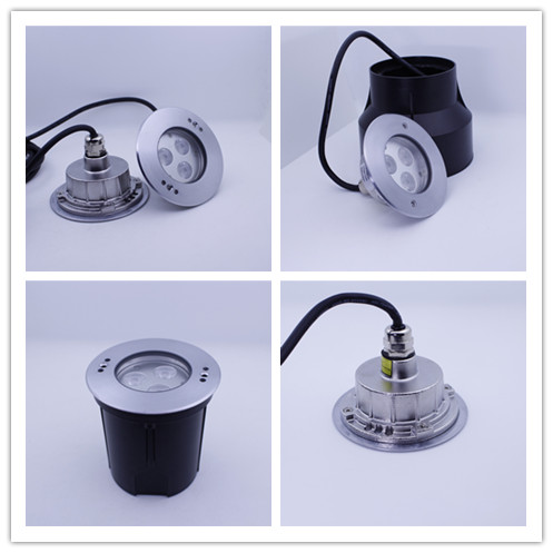Recessed Underwater Submersible IP68 Night Light 12V LED Stainless Steel Swimming Pool Light