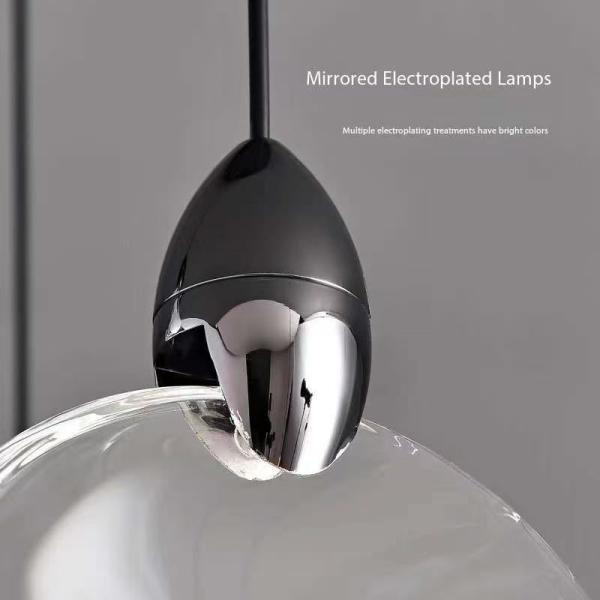 Light Luxury Modern Bedroom Bedside Lamp Living Room Creative High Grade Sense Crystal Pendant Light Simple Restaurant Bar Small Chandelier