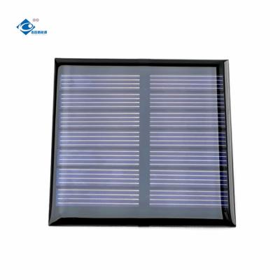 Mini Portable Solar Panels ZW-5757 Customized Solar Panel Charger 0.37W Waterproof Epoxy Solar Panel