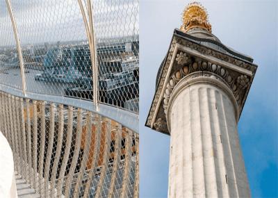 Frankfurt Decorative Wire Mesh Zoological  Enclosure Wire Mesh Ferruled Or Knotted