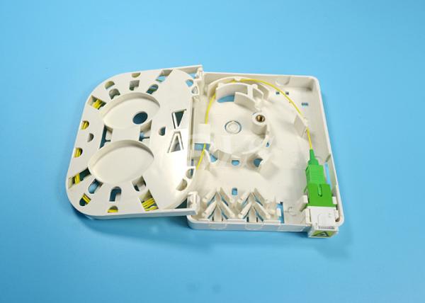 Mini Fiber Optic Terminal Box , 2 Core Fiber Optic Splice Box ISO Certificated