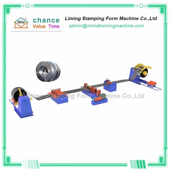 Semi автоматическая линия 15-30m/Min 1.0mm стальная разрезая