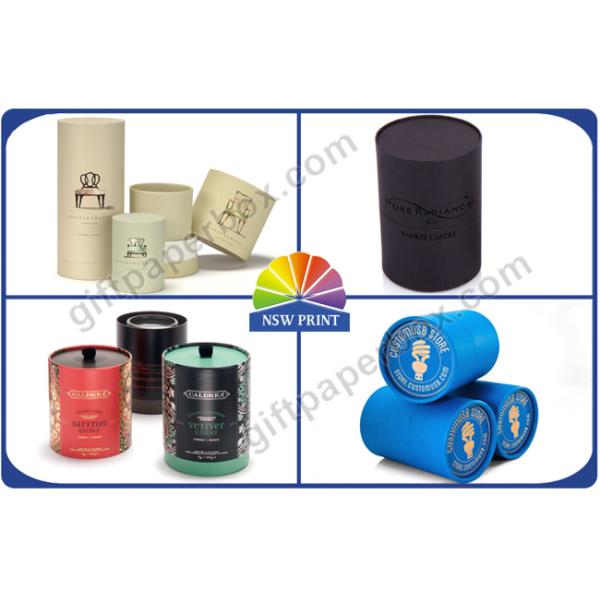 Роскошный штейн прокатал бумажную упаковывая пробку для свечки/косметики/коробки Skincare