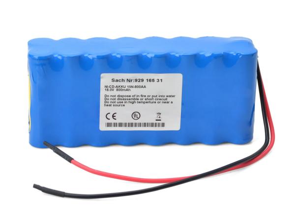 Nickel Defibrillator 18V 800mah Rechargeable Batteries For GE Responder 1000