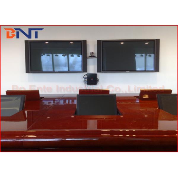 2.5mm Commercial Office Computer Monitor Lift Flip Up With 19