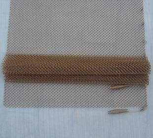 Lightweight Fireplace Spark Guard Curtains , Hanging Mesh Curtain Fireplace Screens 10 - 36