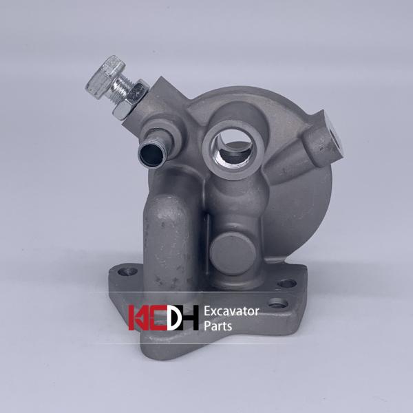 Основание 4-отверстия фильтра для масла 1R0739 частей 1R-0739 экскаватора  312D 320C 323D алюминиевое, соответствующее для собрания воздушного фильтра