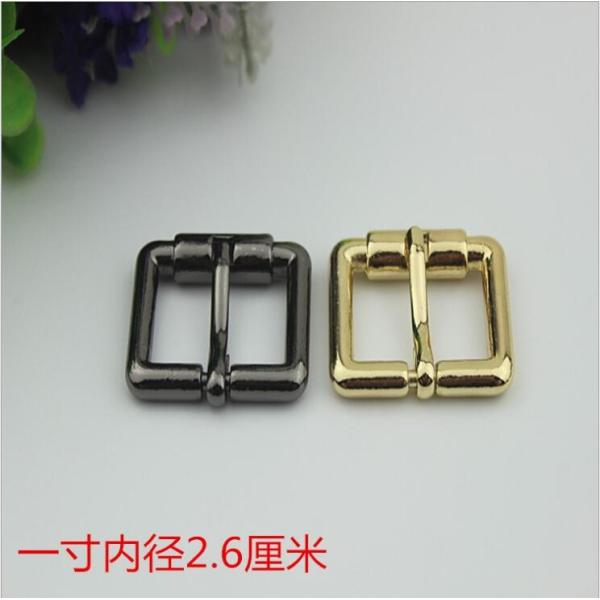 OEM ODM Zinc Alloy 1 Inch Gold Bag Cheap Metal Pin Belt Buckle