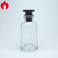 o perfume do espaço livre 100ml moldou as garrafas de vidro com pulverizador da bomba