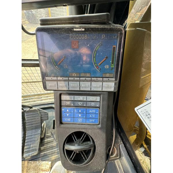 Used Komatsu Pc 200 Excavator Crawler Excavator Moving Type Maximum Digging Height 11000