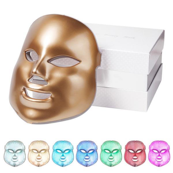 Anti-Aging PDT Face Lifting Skin Care Rejuvenation Beauty Machine 7 Colors Photon Led Light Therapy Facial Mask