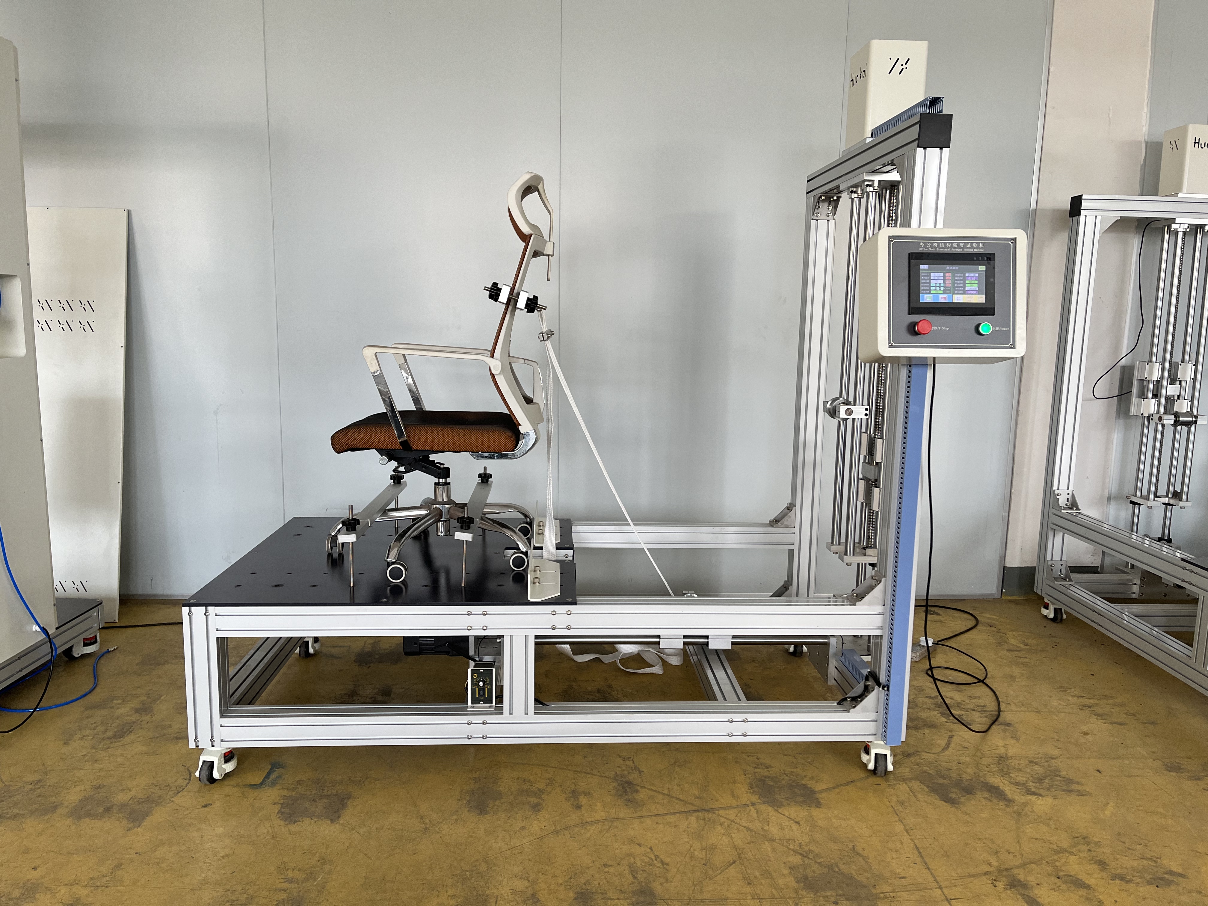 Office Chair Backrest Reciprocating Pull Fatigue Tester Chair Back Durability Testing Machine Comply With BIFMA EN Standard