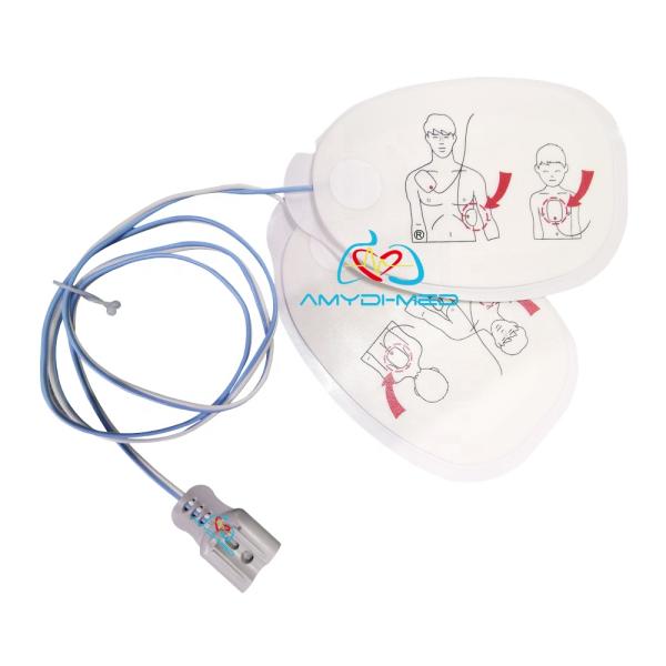 1.2M Cable Clinic Zoll Defibrillator Pads Customizable For Different Defibrillators