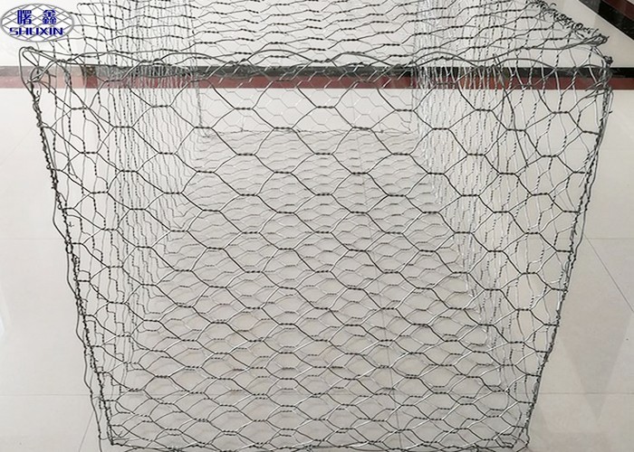 Защитите гальванизированное тяжелое корзины 4.0mm Gabion экологической среды шестиугольное