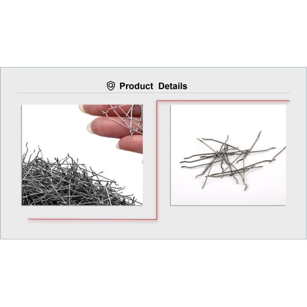 High Tensile Strength Fiber Concrete Hooked Steel Fibre for Resilient Construction