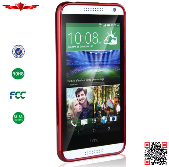 Wholesale 100% Quality Guaranteed TPU Cover Cases For HTC Desire 610