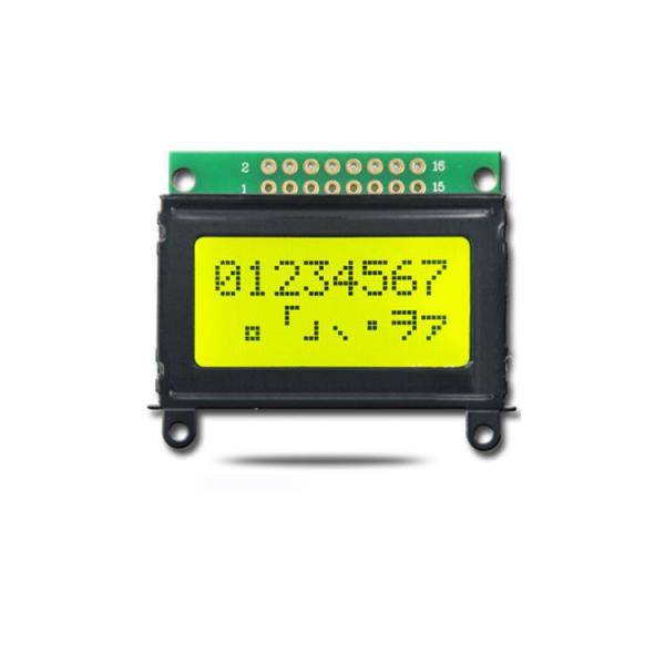 1 дюймовый 8x2 точка матрица LCD модуль AIP31066 Управление IC