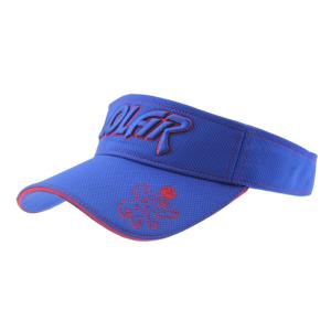 Adult Polymesh Sun Visor Women'S Hats Custom Puff Embroidery Logo