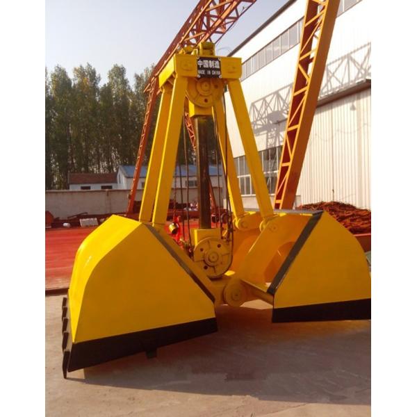3ton 5ton 10 Ton Single Girder Crane / Grab Bucket Bridge Crane 18m Lifting Height