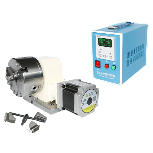 4th CNC Rotary Axis Tailstock For Metal Roller Cam Reducer