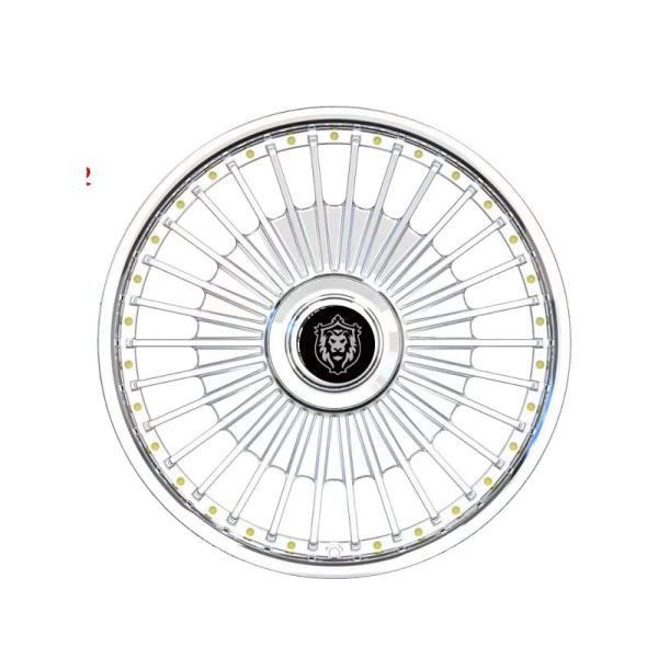 forged alloy wheels 2 pieces Chrome wheel rims forged concave wheels