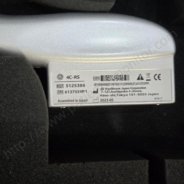 GE Logiq E Ultrasound Machine 4C-RS Convex Array Probe 2.0-5.5 MHz For Hospital Medical Device