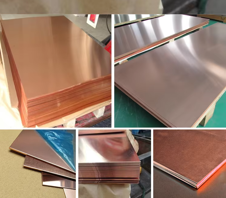 Customized 0.6mm Thick 99.99% Pure Copper Plates | High-Conductivity Industrial Copper Sheets