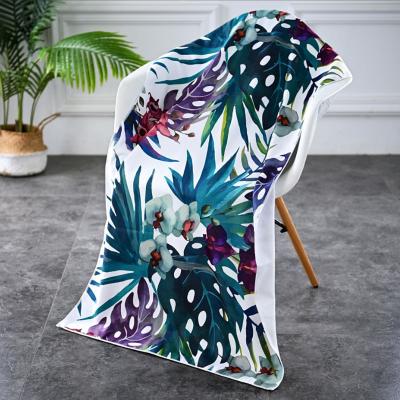 Personnaliser l'impression de la face entière 100% serviette de plage en microfibre à bas prix