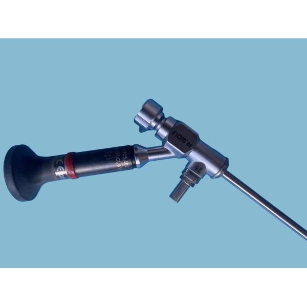 8705.402 Жесткая уретероскопия Женщина Мужчина 10 градусов Fov 425 мм 130 градусов Ключевая ксеноновая лампа