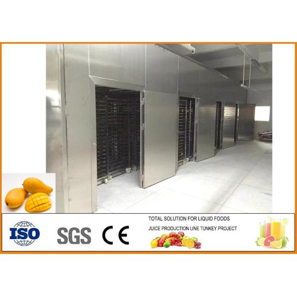 4T/D Dried Mango Processing Line , Mango Juice Processing Plant