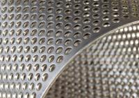 Hot Dip Galvanized Perforated Wire Mesh Width 100-2000 mm OEM