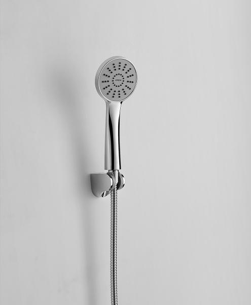 O hotel Handshower do banheiro do CE do chuveiro da mão de Chrome ajustou-se com o fabricante material de China do ABS