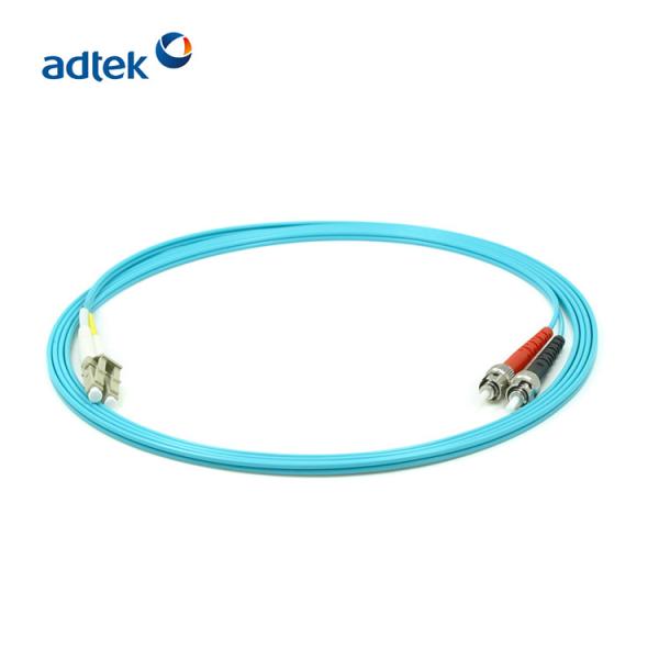 Duplex OM3 Multimode Fiber Patch Cord LC ST Fiber Cable Optical Jumper