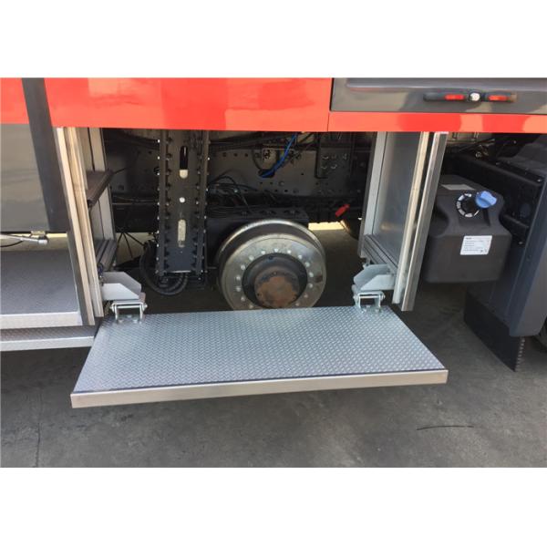 Hydraulic Breaking 30Km/H 4x2 Drive Road-rail Convertible Due Use Fire Brigade Truck