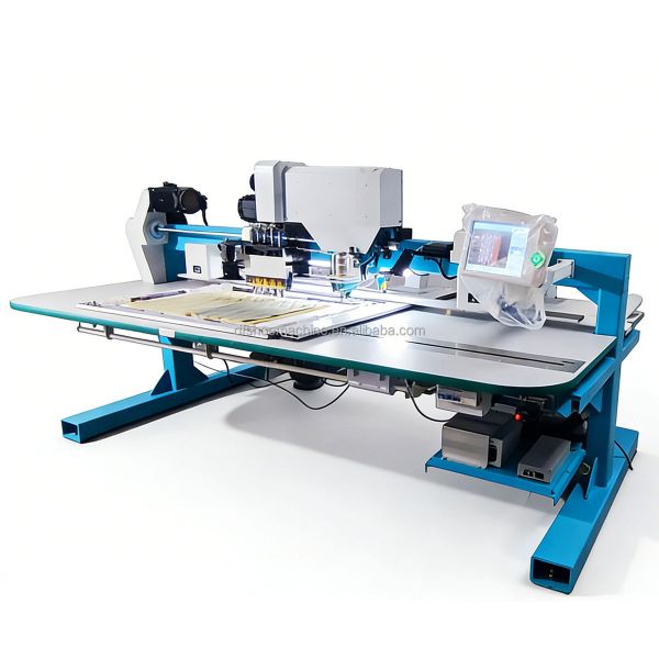 Automatic Leather Sponge Sewing and Perforation Combine Machine for Car Seat Cushion Sofa Pillow