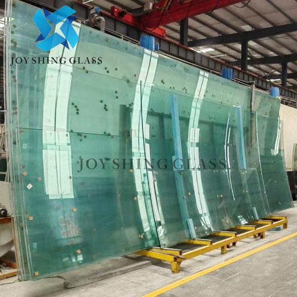 Personalizado curvado endureceu o vidro laminado