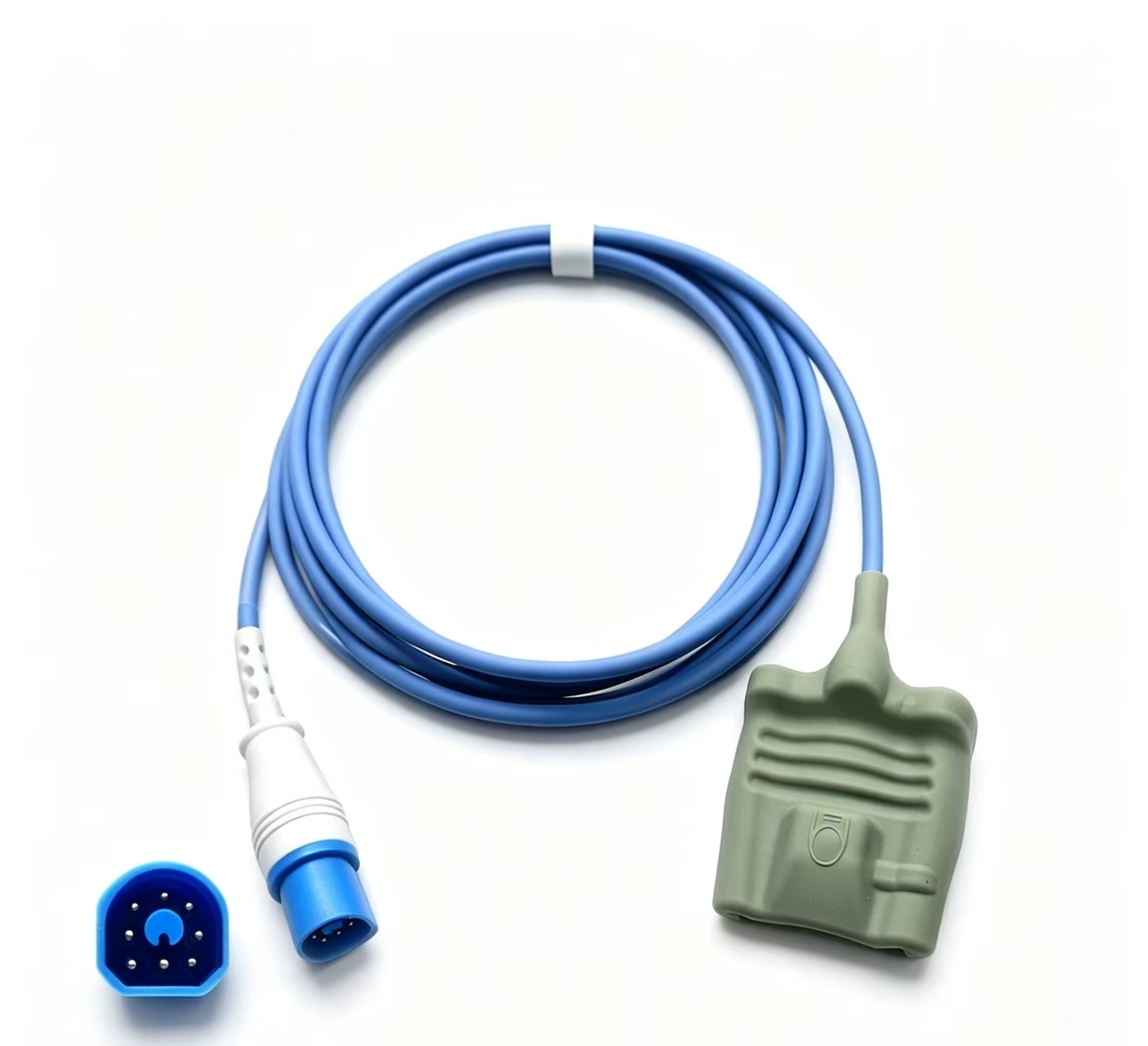 8 Pin Medical Spo2 Sensor OEM / ODM Adult Reusable Sensor Compatible With Sunmind KP-930