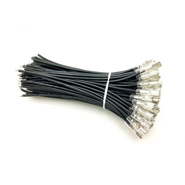6.35*0.8 Female Fully Insulated Spade Crimp Terminal Nylon Wiring Spade Connectors