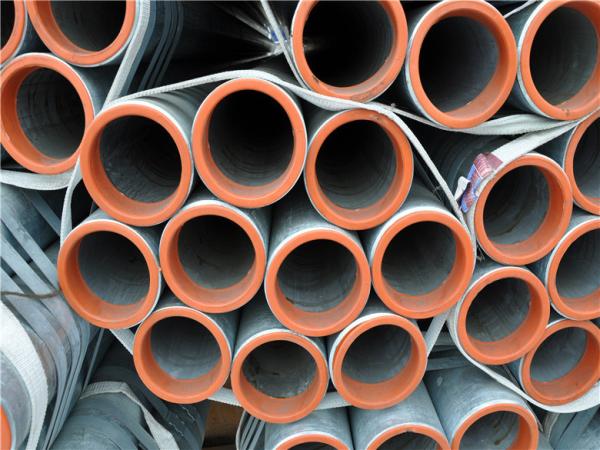 Hot Dip Galvanized Steel Carbon Pipe Schedule 40 Round Hollow Section BV SGS CE