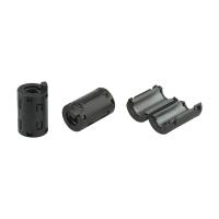 V18001 Clip sur le noyau de ferrite Clip noir sur les perles de ferrite avec couverture en plastique